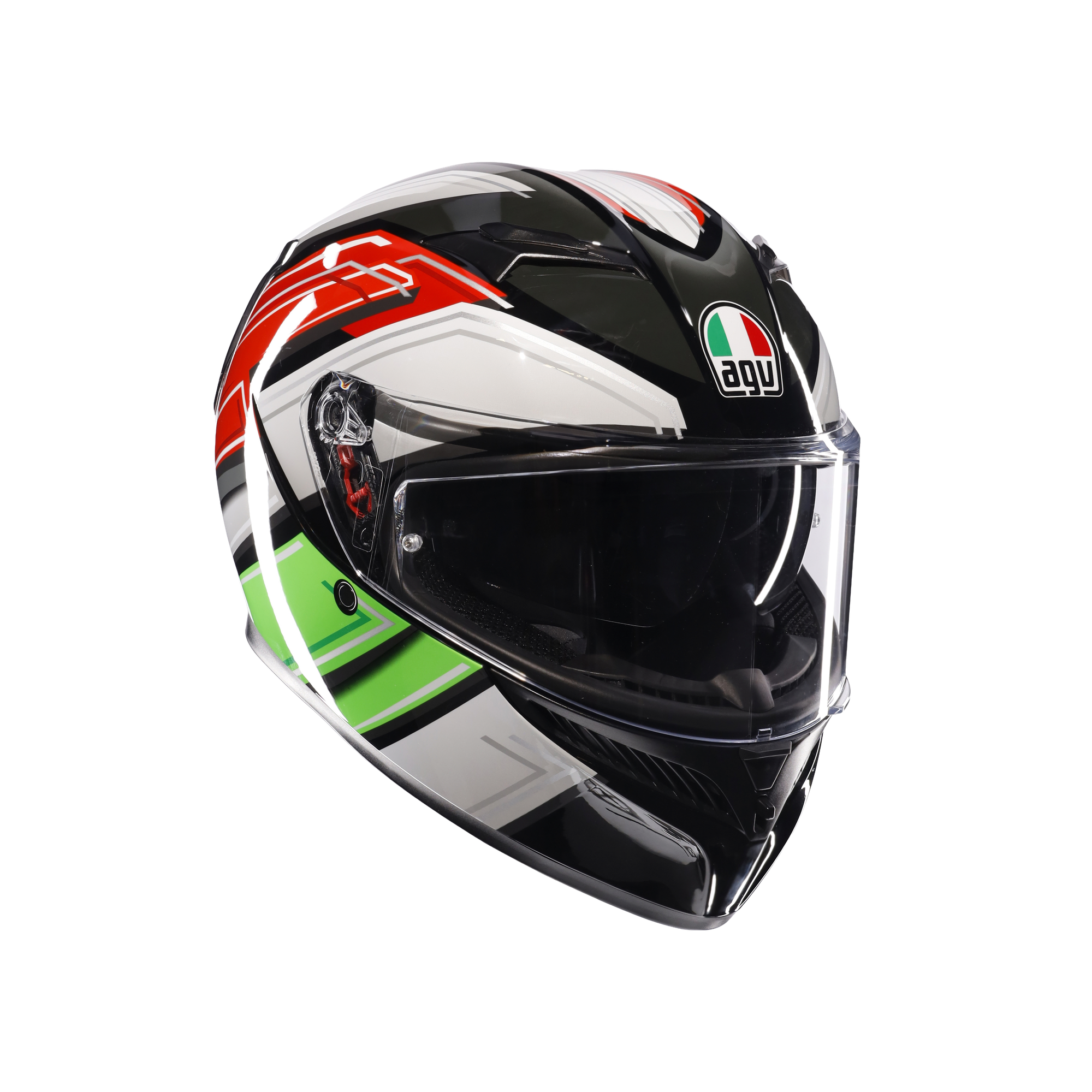 フルフェイスヘルメット | K3 AGV JIST MPLK Asian Fit 007-WING BLACK/ITALY SG認証