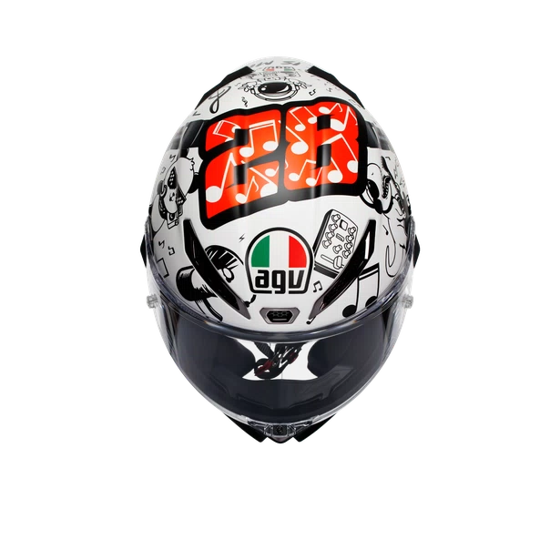 フルフェイスヘルメット | PISTA GP RR AGV JIST MPLK Asian Fit 016-GUEVARA MOTEGI 2022 MFJ公認 SG認証
