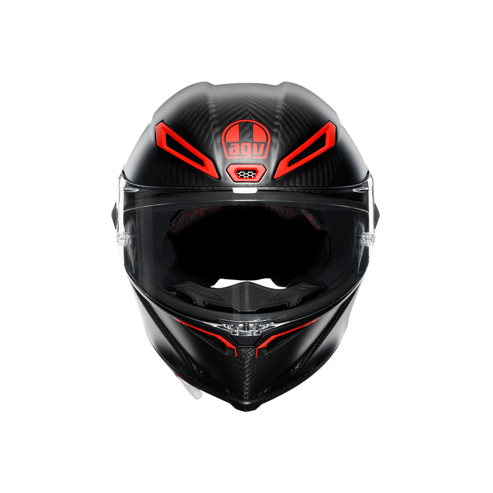 フルフェイスヘルメット | PISTA GP RR AGV JIST MPLK Asian Fit 019-INTREPIDO MATT CARBON/BLACK/RED MFJ公認 SG認証