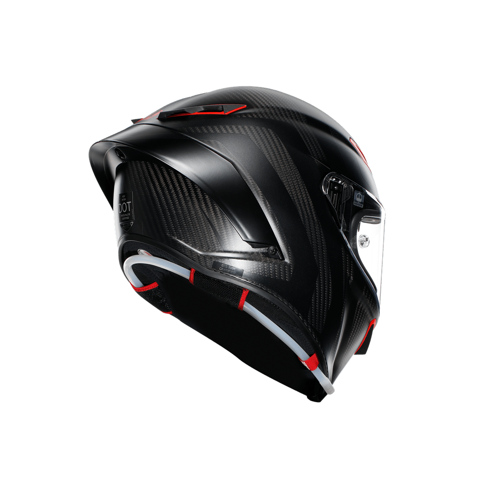 フルフェイスヘルメット | PISTA GP RR AGV JIST MPLK Asian Fit 019-INTREPIDO MATT CARBON/BLACK/RED MFJ公認 SG認証