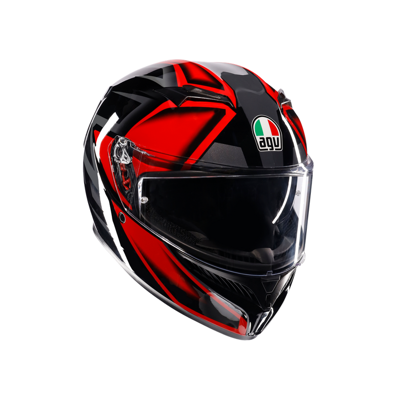 フルフェイスヘルメット | K3 AGV JIST MPLK Asian Fit  009-COMPOUND BLACK/RED   SG認証