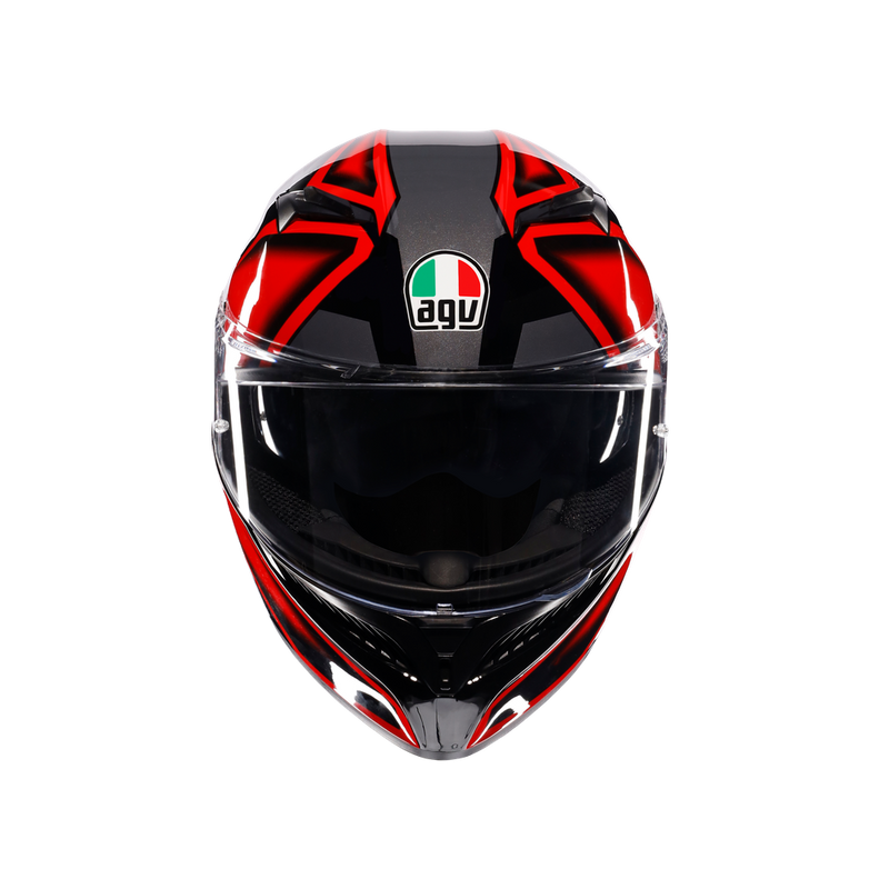 フルフェイスヘルメット | K3 AGV JIST MPLK Asian Fit  009-COMPOUND BLACK/RED   SG認証