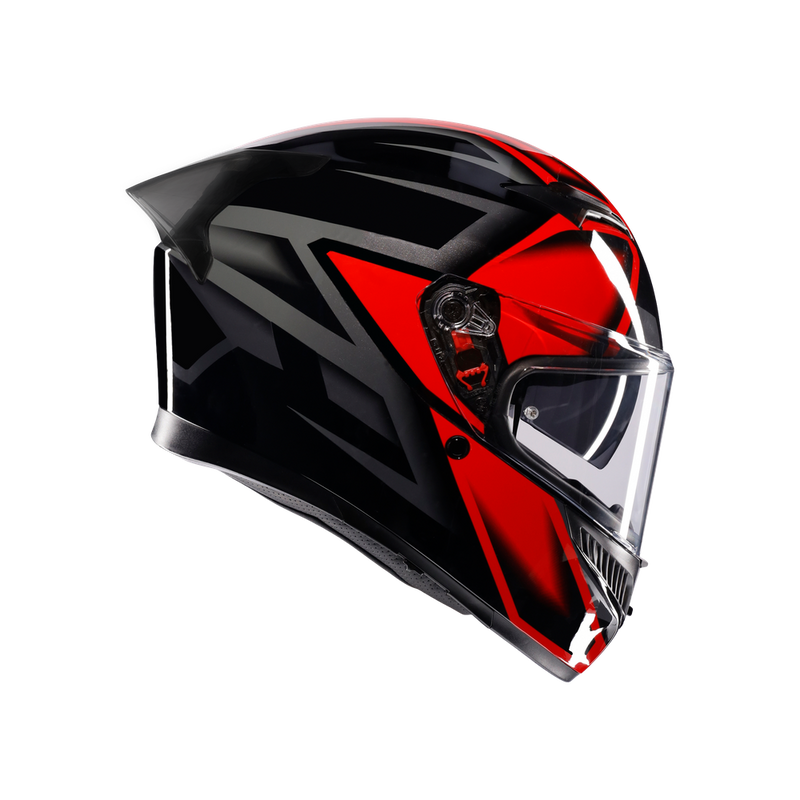 フルフェイスヘルメット | K3 AGV JIST MPLK Asian Fit  009-COMPOUND BLACK/RED   SG認証