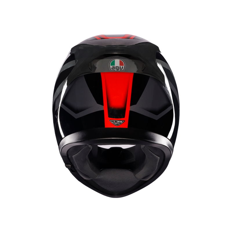 フルフェイスヘルメット | K3 AGV JIST MPLK Asian Fit  009-COMPOUND BLACK/RED   SG認証
