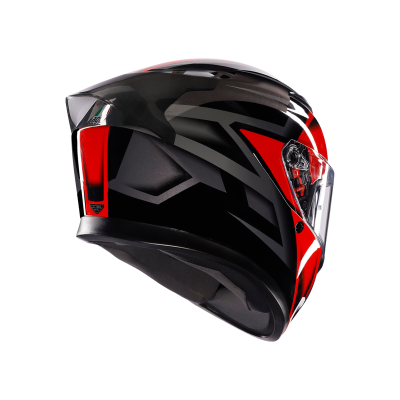 フルフェイスヘルメット | K3 AGV JIST MPLK Asian Fit  009-COMPOUND BLACK/RED   SG認証
