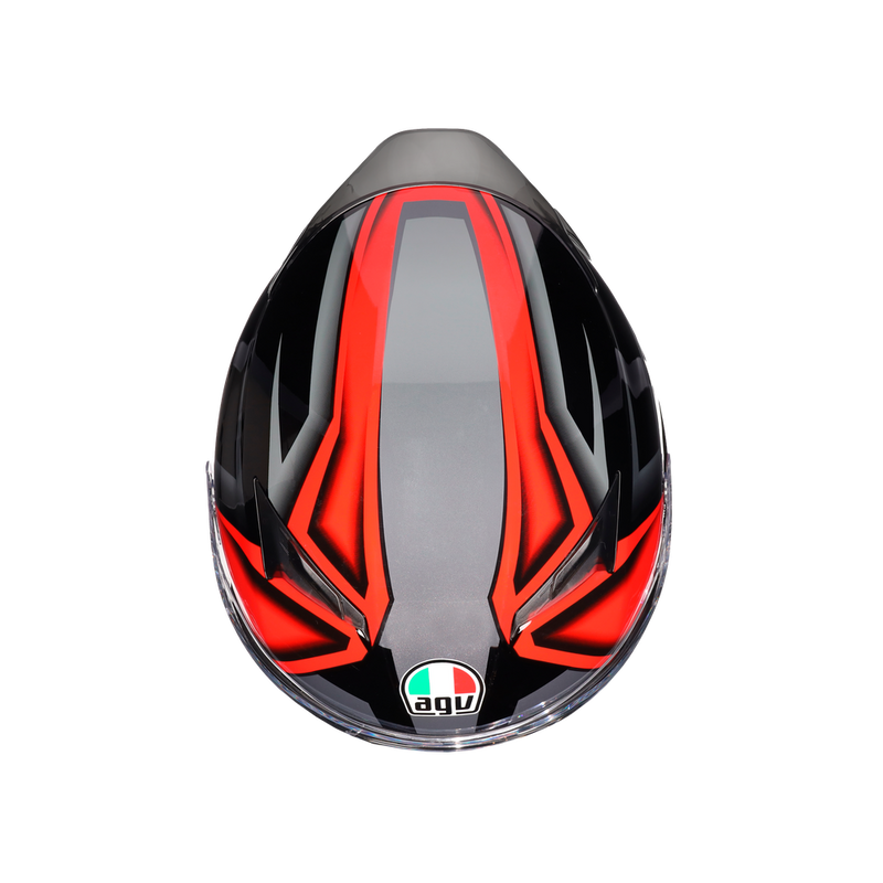 フルフェイスヘルメット | K3 AGV JIST MPLK Asian Fit  009-COMPOUND BLACK/RED   SG認証