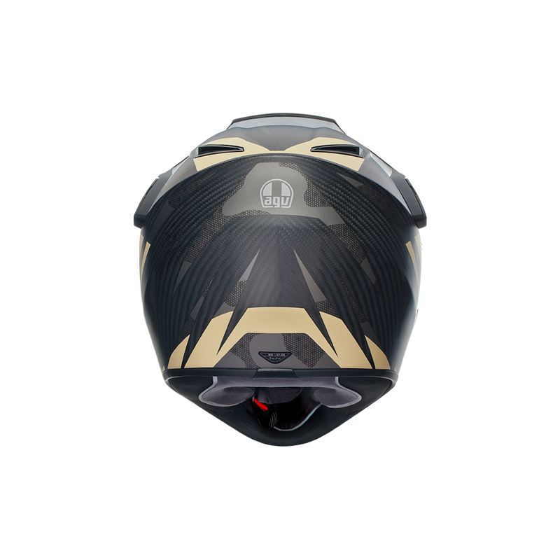 フルフェイスヘルメット | AGV AX9 103-STEPPA MATT CARBON/GREY/SAND SG認証