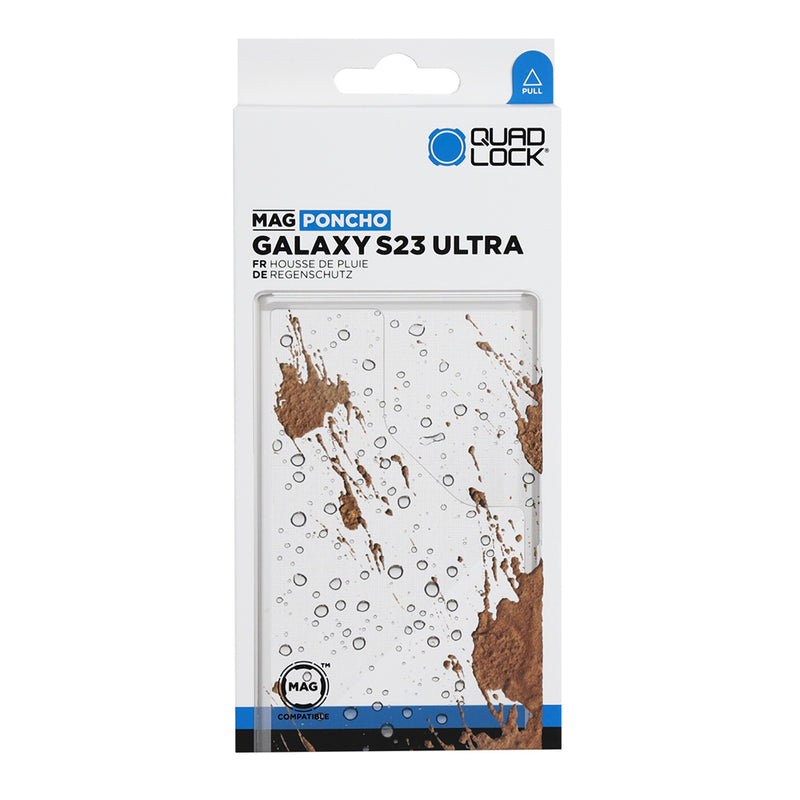 Galaxy S23 Ultra | レインカバー 雨天/汚れ/防塵対策 MAG対応