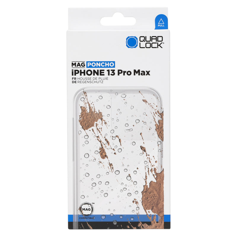 IPHONE 13 PRO MAX用 (Magケース専用)  レインポンチョ 防汚・防塵・雨天用カバー