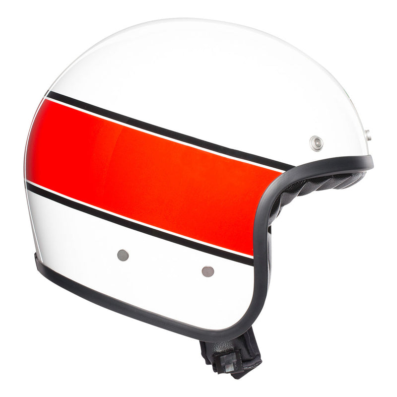 AGV X70  007-MINO 73 WHITE/RED 【SG認証取得  アジアンフィット 】