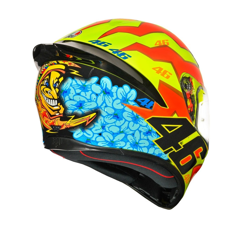 フルフェイスヘルメット | K1 S AGV JIST Asian Fit 032-ROSSI 2001 SG認証 - ユーロギア オンライン【公式】