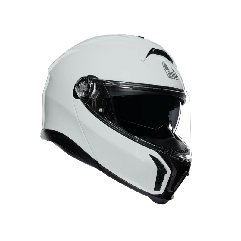 フリップアップヘルメット | TOURMODULAR AGV JIST SOLID MPLK Asia Fit 006-STELVIO WHITE SG認証