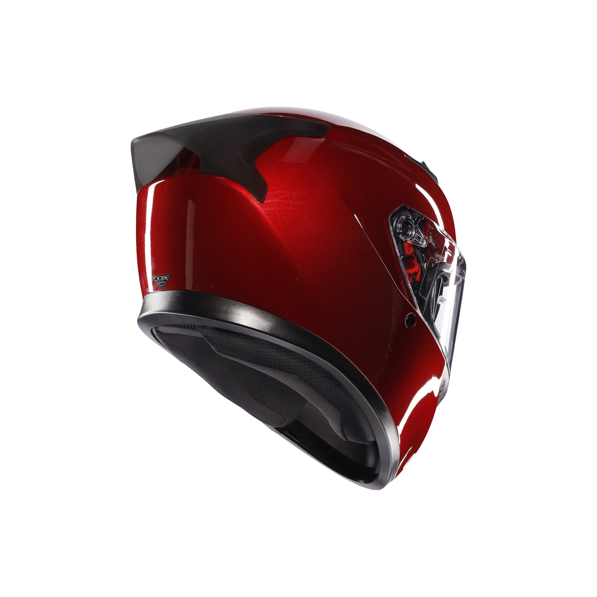 フルフェイスヘルメット | K3 AGV JIST MPLK Asian Fit 016-MONO COMPETIZIONE RED SG認証