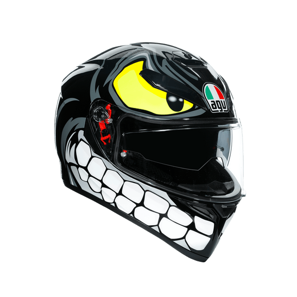 AGV K-3 SV MPLK 056-ANGRY BLACK - ユーロギア オンライン【公式】