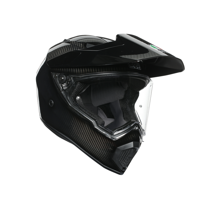 フルフェイスヘルメット | AX9 AGV JIST SOLID MPLK 006-GLOSSY CARBON SG認証