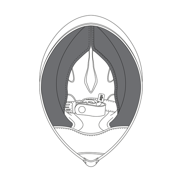 ヘルメットアクセサリー | AGV CHEEK PADS CORSA R ASIAN FIT (S) 001-BLACK