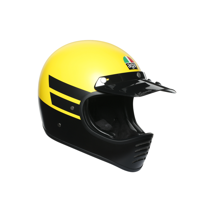 フルフェイスヘルメット | AGV X101 002-DUST MATT YELLOW/BLACK SG認証